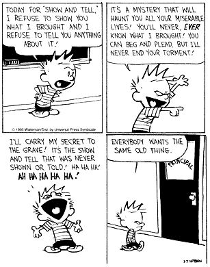 Life Lessons from Calvin and Hobbes