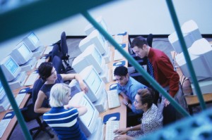 Workers Using Computers