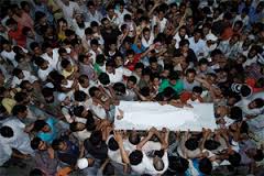 CRPF Protests in the Kashmir Valley Prepare Deathbeds For The Masses