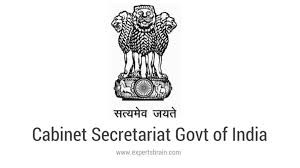 Cabinet Secretariat Recruitment 2015