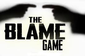 Up for blame game