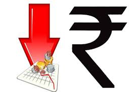 Why is the rupee falling