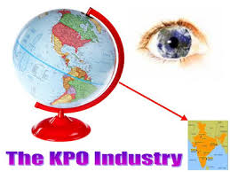 Why is India called the hub for KPOs