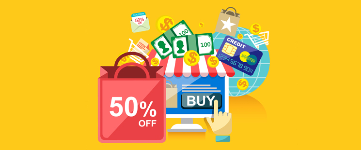 social media discount coupons