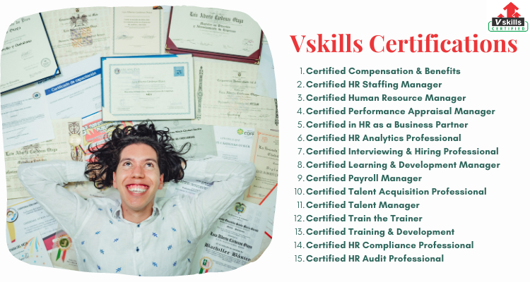 Vskills Certifications in the field of HR