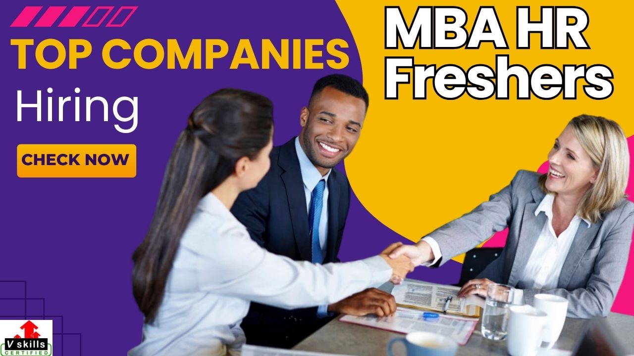 Top companies hiring MBA HR freshers