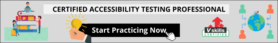 Certified Accessibility Testing Professional Practice Tests