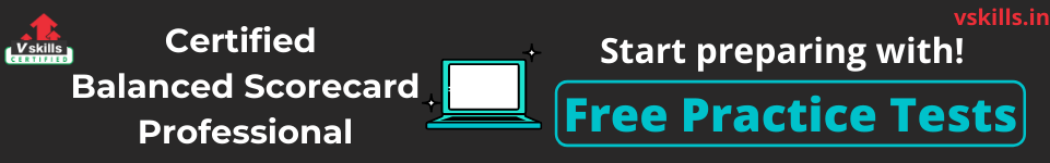 Certified Balanced Scorecard Professional  free practice tests