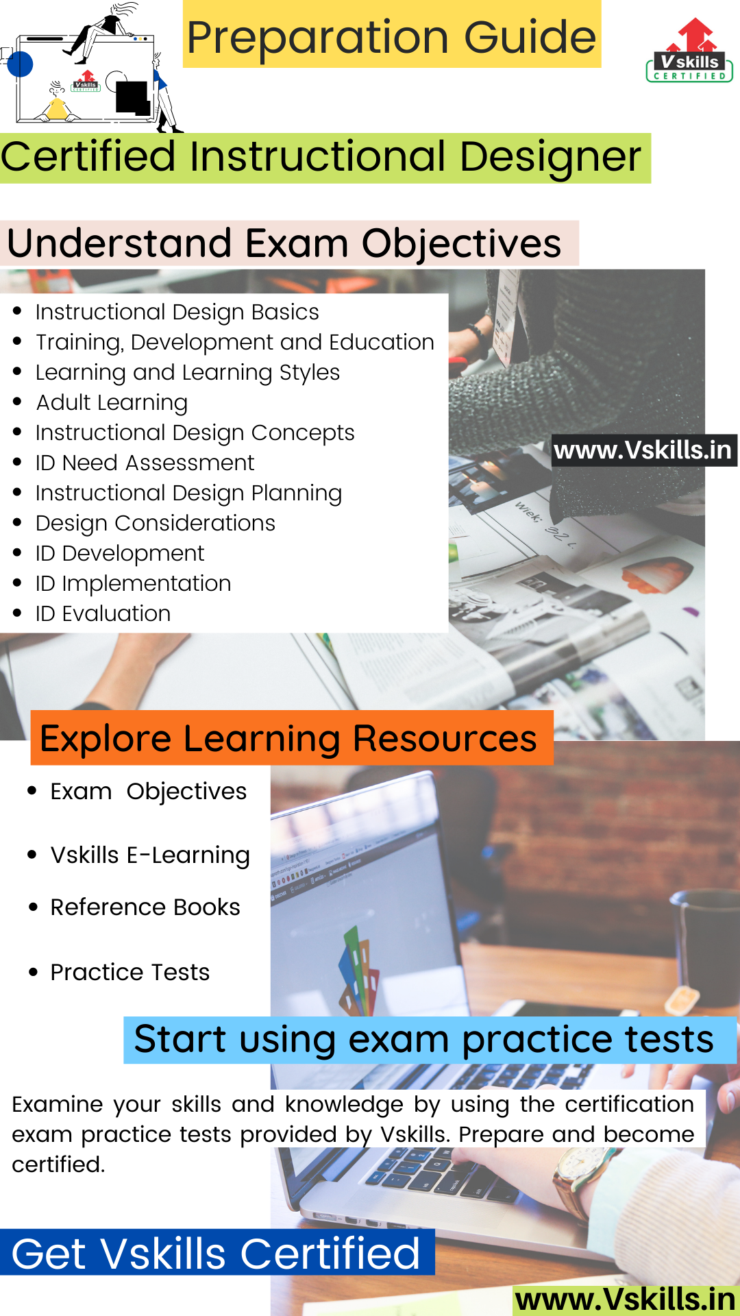 Certified Instructional Designer Vskills Online Tutorial