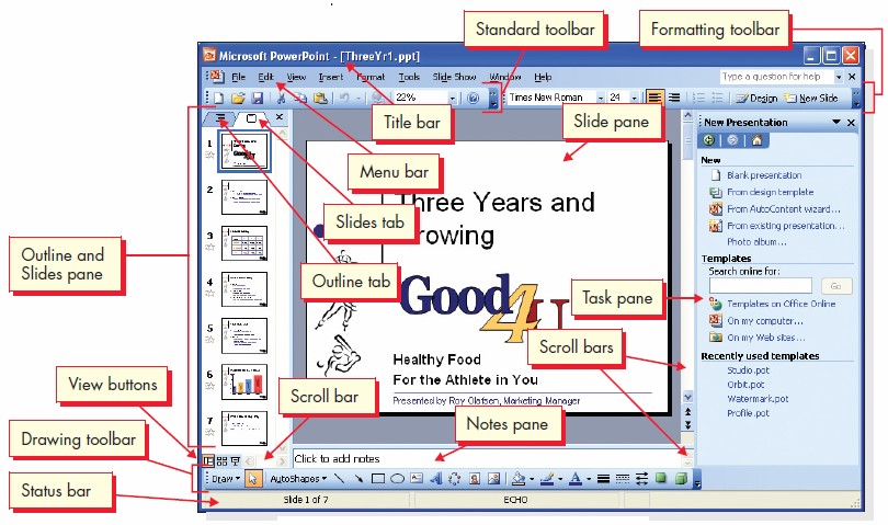 MS PowerPoint Interface And Components Tutorial