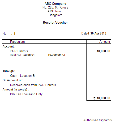 invoice receipt meaning
